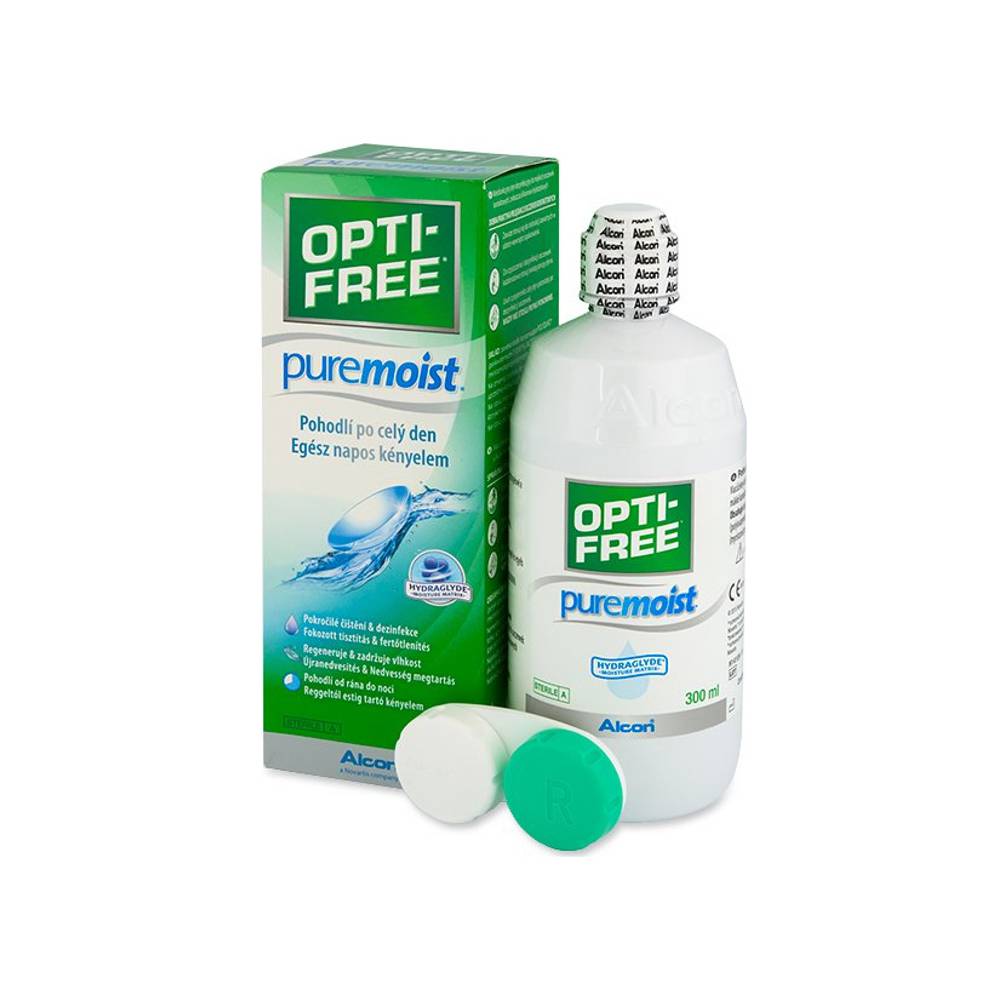 Alcon Opti-Free Pure Moist Διάλυμα Απολύμανσης και Ενυδάτωσης Φακών Eπαφής 300ml