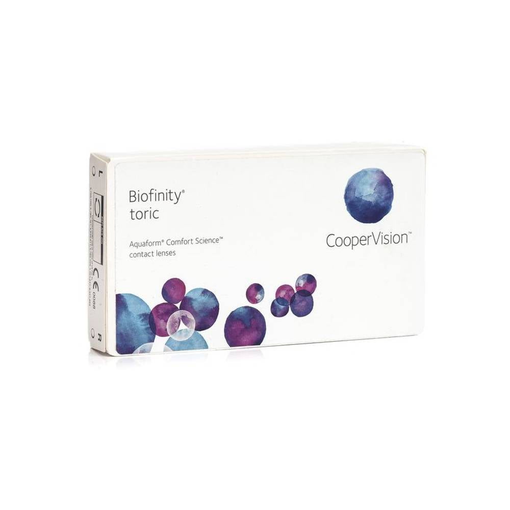 Cooper Vision Biofinity Toric Μηνιαίοι 3pack