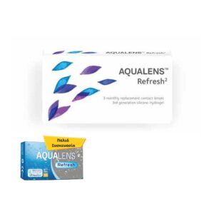 Μηνιαίοι Φακοί Επαφής Aqualens Refresh 2 (3 Φακοί)